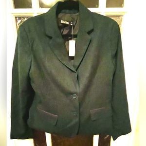 NWT New York & Company blue/ turquoise blazer 14